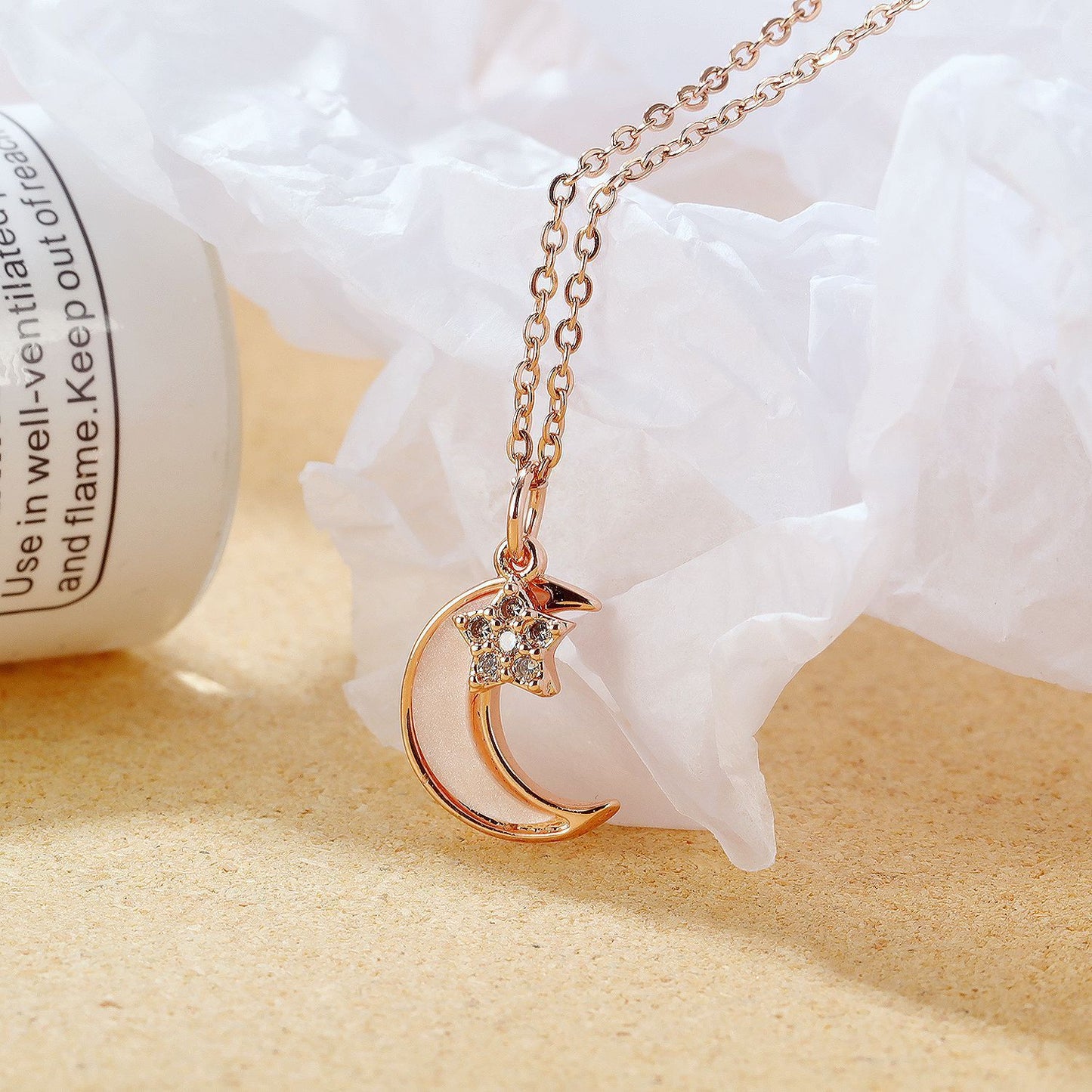 Elegant Star Pendant Clavicle Necklace
